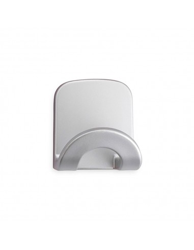 Colgador adhesivo arco cromo (blister)