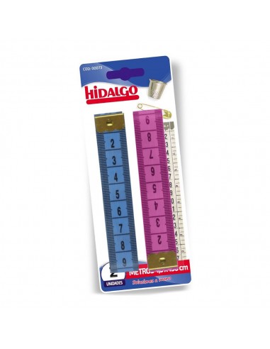 Blister 2 cintas métricas de costuras 150cm. hidalgo Blister 2 cintas métricas de costuras 150cm. hidalgo