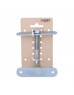 Soporte barandilla regulable zinc