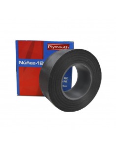 Cinta aislante negra 20 m x 19 mm x 0,15 mm