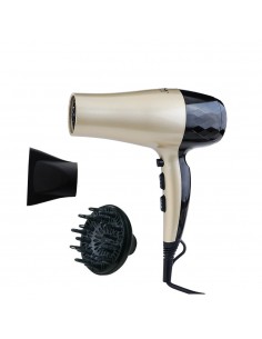 Secador de cabello. 1800-2200w. 9x21x28,5cm edm
