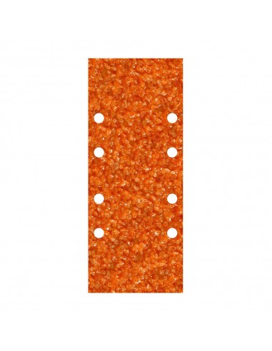 Hojas de lijar de corindón perforadas, 93 x 230 mm, grano 40, 5 uds