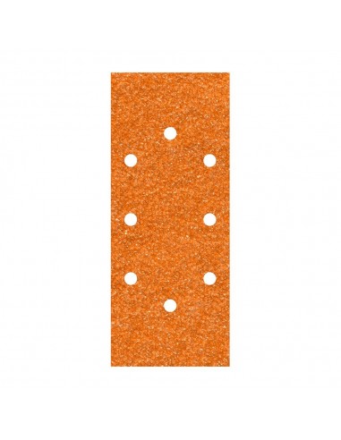 Hojas de lijar de corindón perforadas oval, 93 x 230 mm, grano 120, 5 uds