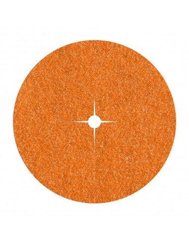 Discos de papel abrasivo de corindón ø125 mm, grano 120, 10 uds