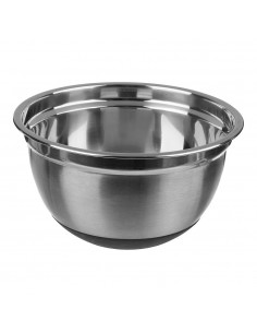 Bol mezclador inoxidable con base antideslizante ø21 cm 2,5 l