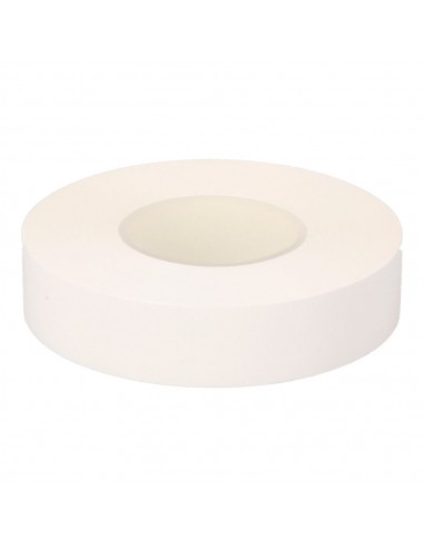 Cinta aislante eléctrica profesional pvc alta adhesion 19 mm x 33 m, blanca Cinta aislante eléctrica profesional pvc alta adhesion 19 mm x 33 m, blanca