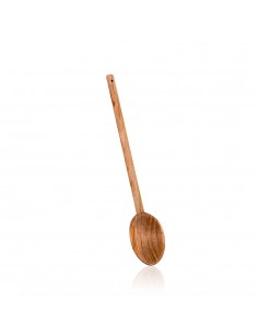 Cuchara oval de madera de olivo 30 cm