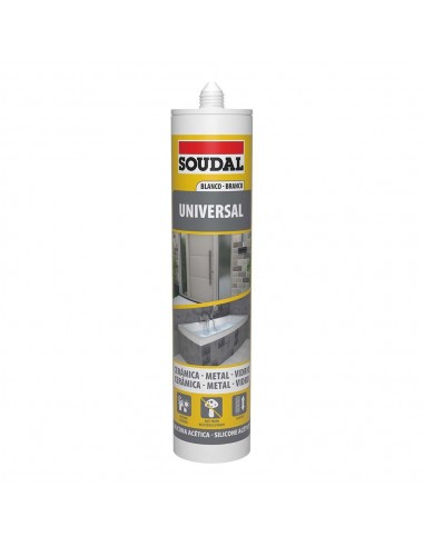 Silicona universal blanca 280 ml