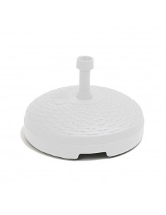 Base de parasol 20 l blanco ø45 x 15 cm