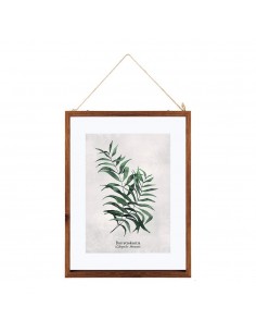 Marco de fotos decorativo lienzo natural modelos surtidos 38 x 48 cm