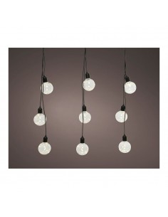 Guirnalda bombillas para exterior forma de globo ip44 3m 12 leds