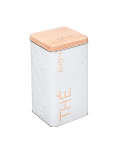 Caja metálica modelo scandi nature para té 100 g