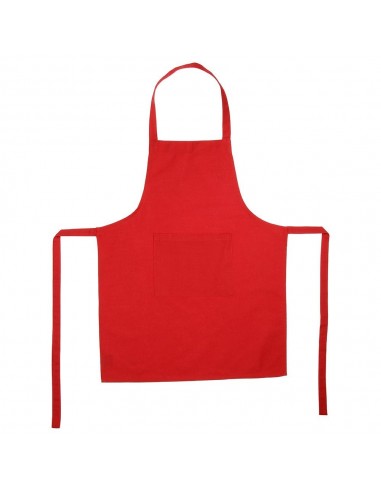 Delantal rojo, 60 x 80 cm