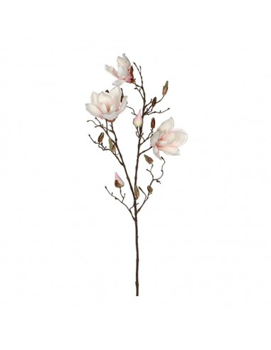 Rama de magnolia rosa 88 cm