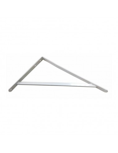 Escuadra de acero fortex blanco 33 x 50 cm