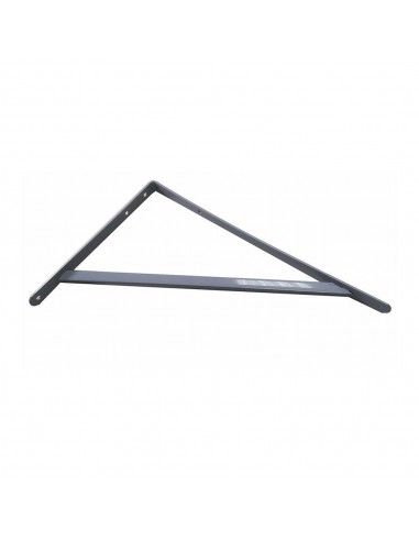 Escuadra de acero fortex gris plata 33 x 50 cm