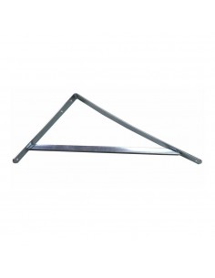 Escuadra de acero fortex zincado 33 x 50 cm