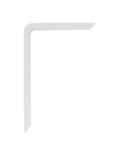 Escuadra de aluminio blanco (d) 21115 4plus 35 x 20 cm