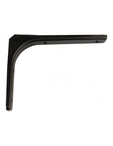 Ángulo, modelo 4, de aluminio con acabado negro, 200 x 150 mm
