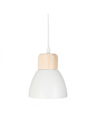 Lámpara de techo blanco e14 19 x 15 cm bombilla no incluida