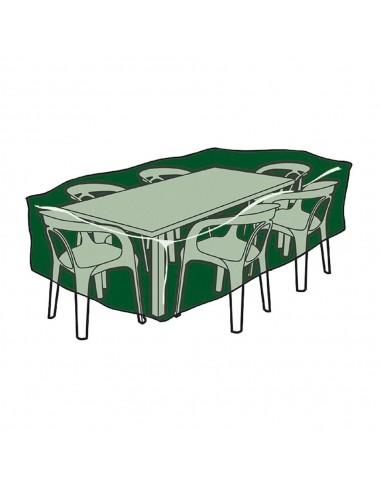 Funda de protección, cubre mesa y sillas, 79 x 130 x 71 cm, 100 g/m²