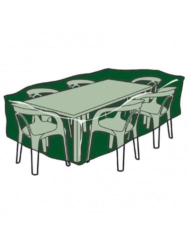 Funda de protección, cubre mesa y sillas, 143 x 225 x 90 cm, 240 g/m²