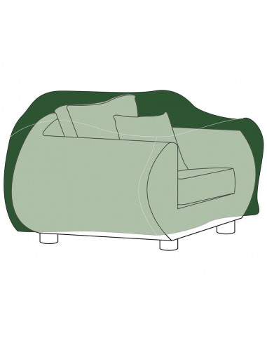 Funda de protección, cubre sillón, 130 x 90 x 70 cm, 240 g/m²