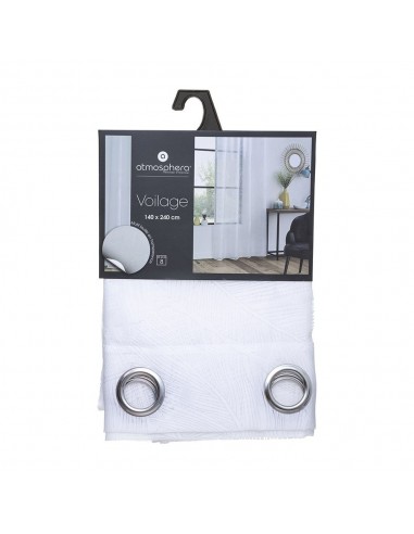 Cortina modelo tropical blanco 140 x 240 cm