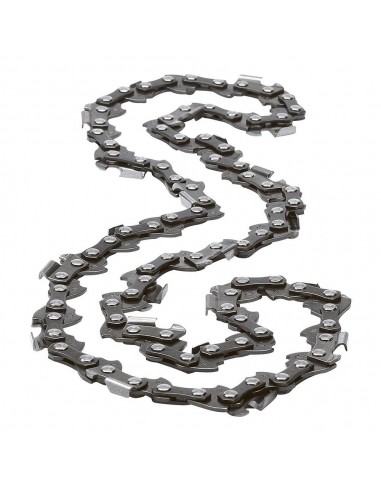 Cadena de motosierra cromada contragolpe para espada 40 cm para modelos cs1840, cs2040, gk1940t, gk2240t, 57 eslabones, 3/8  ...