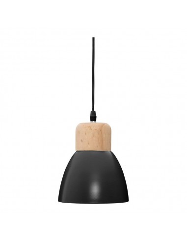 Lámpara de techo negra e14 ø15 x 19 cm bombilla no incluida