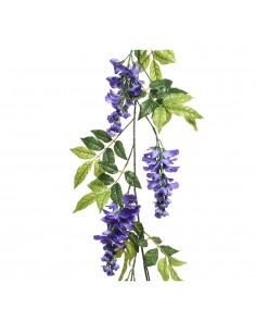 Rama de wisteria / glicina lila 150 cm