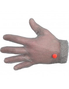 Guante malla de acero inoxidable, t-m