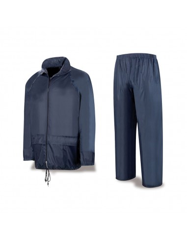 Traje agua ingeniero poliéster/pvc azul: xxxl