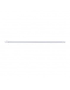 Portavisillo extensible plano blanco, ø1,1 x 40 - 65 cm, 2 uds