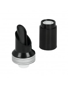 Tapón vertedor con tapa y sistema antigoteo