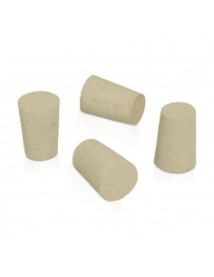 Tapones de corcho cónicos colores surtidos 10 uds