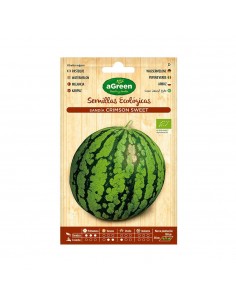 Sobre con semillas eco de sandia crimson sweet agreen