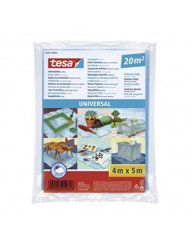 Plástico protector 20 m² universal