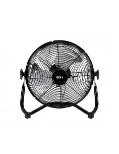 Ventilador industrial de suelo. color negro 40w, 57,7 db, aspas ø30 x 41 cm