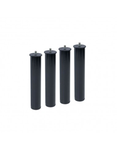 Pata para somier pt26 sin rueda, negro, ø50 x 270 mm, 4 uds
