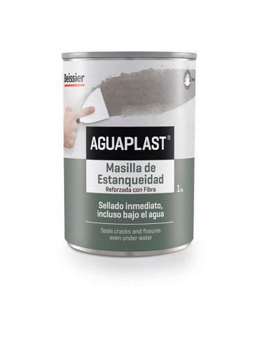 Masilla estanqueidad reforzada con fibra 1 kg