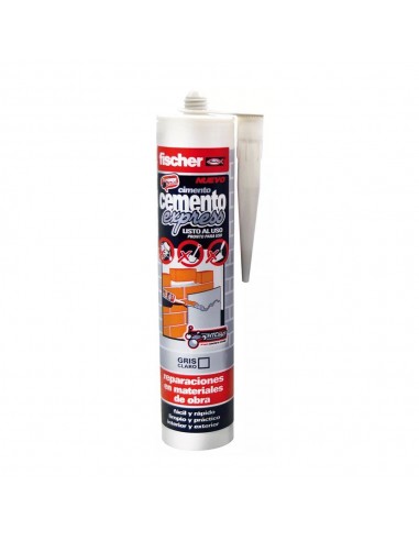 Cemento express gris claro 310 ml