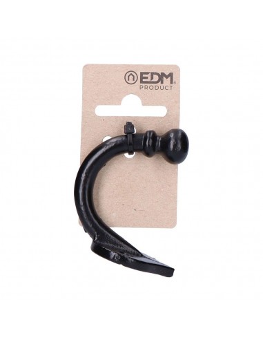 Colgador base lanza hierro negro