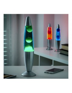 Lámpara de lava magma 25 w color verde