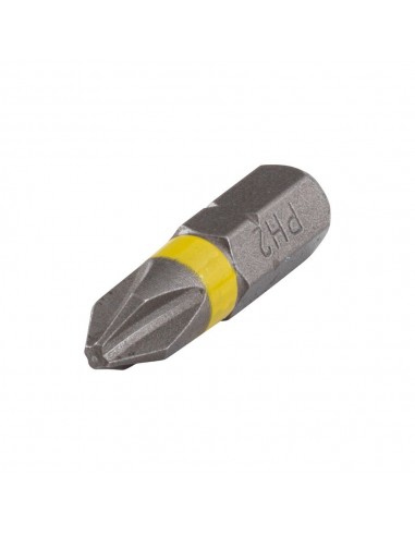 Puntas phillips ph2 x 25 mm solid, 3 uds