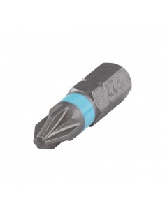 Puntas pozidrive pz2 x 25 mm solid, 3 uds