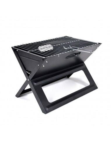Barbacoa plegable de carbón 45 x 30 x 35 cm