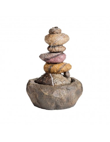 Fuente de poliresina para interior y exterior, 22 x 22 x 30 cm