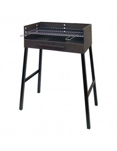 Barbacoa con parrilla zincada 69 x 40 x 92 cm
