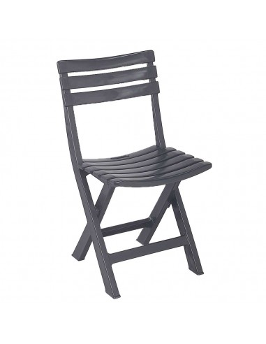 Silla plegable birki color antracita 44 x 41 x 78 cm